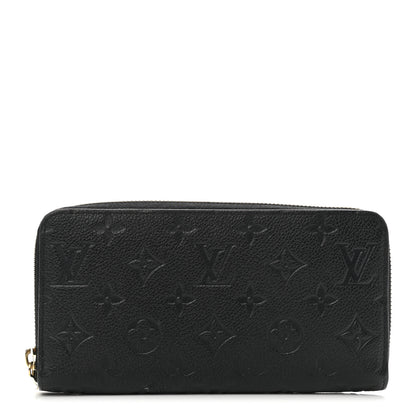 Louis Vuitton Empreinte Zippy Wallet Black 1 of 7