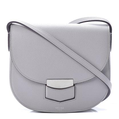 Celine Grained Calfskin Small Trotteur Magnolia 1 of 10