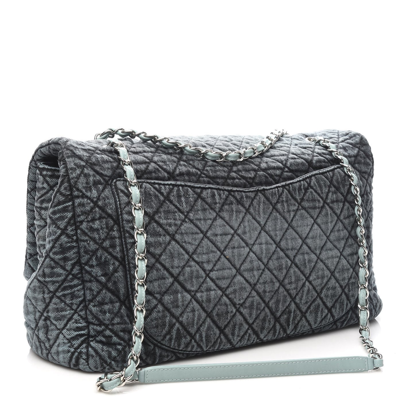Denim Quilted Denimpression XXL Flap Blue Black