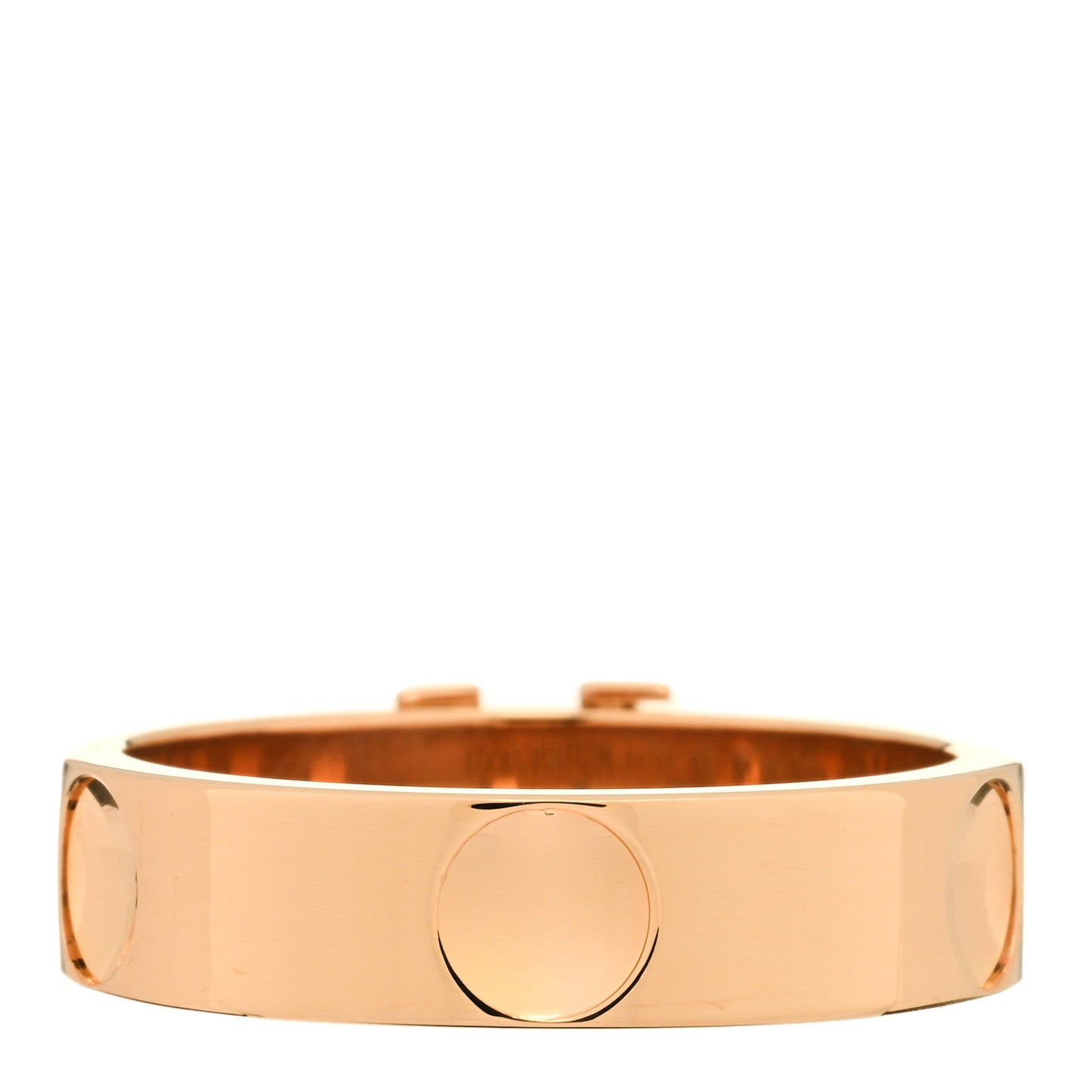 18K Pink Gold Empreinte LV Ring 55 7.25