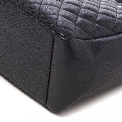 Chanel Caviar Quilted Grand Shopping Tote GST Black 4 of 9