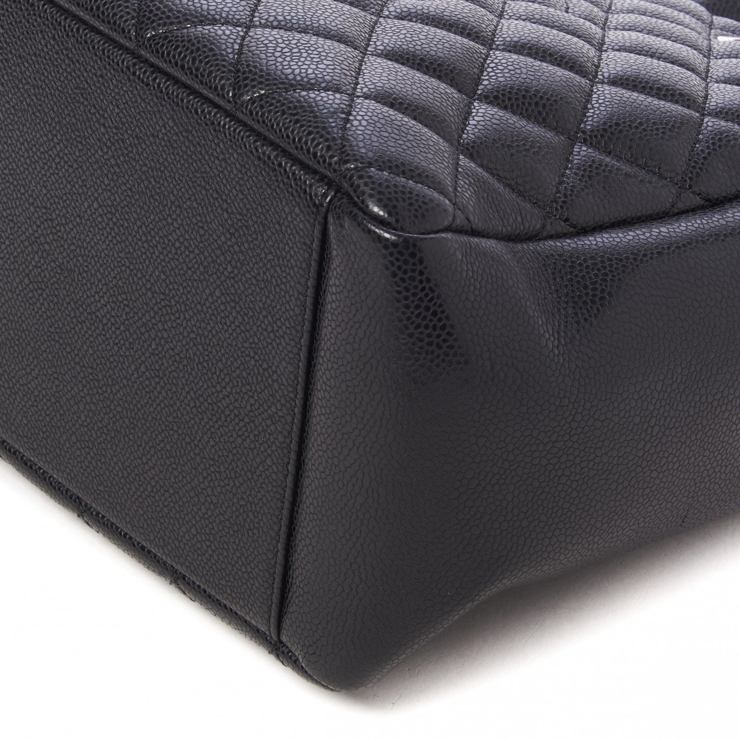Chanel Caviar Quilted Grand Shopping Tote GST Black 4 of 9