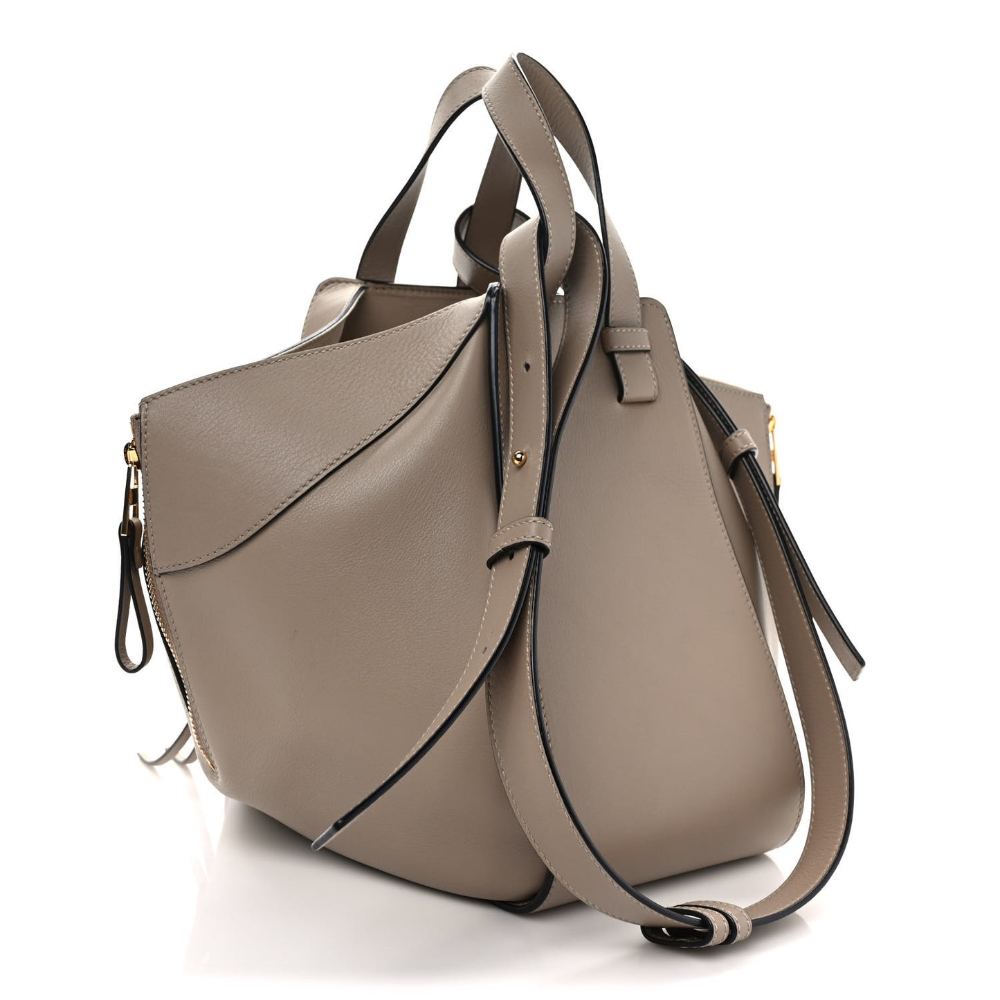 Calfskin Hammock Shoulder Bag Sand