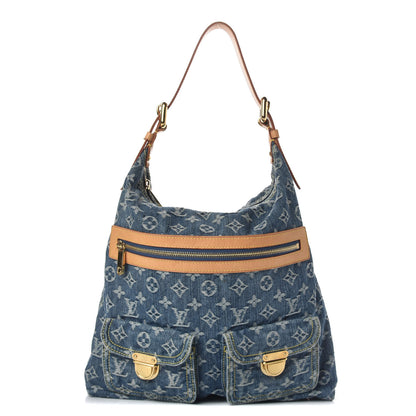 Louis Vuitton Denim Baggy GM Blue 1 of 15