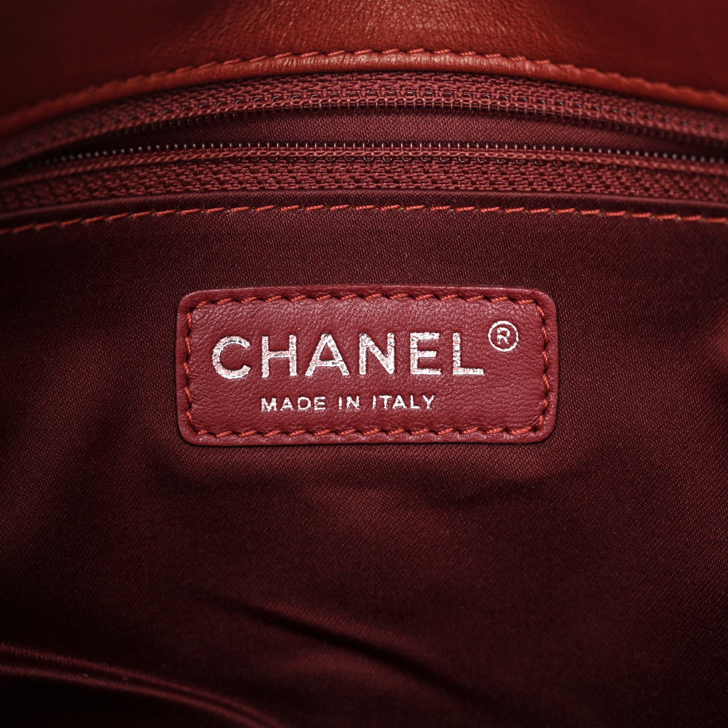 Chanel Lambskin Quilted Chanel 3 Maxi Flap Bag Red 6 of 10