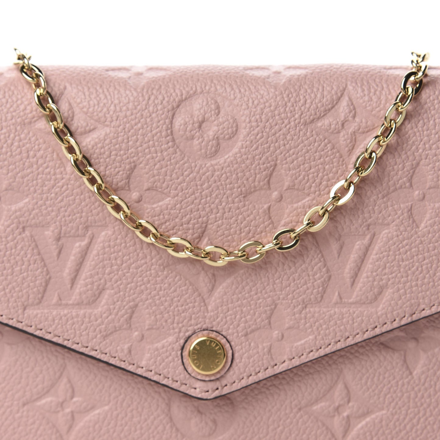 Empreinte Pochette Felicie Chain Wallet Rose Poudre