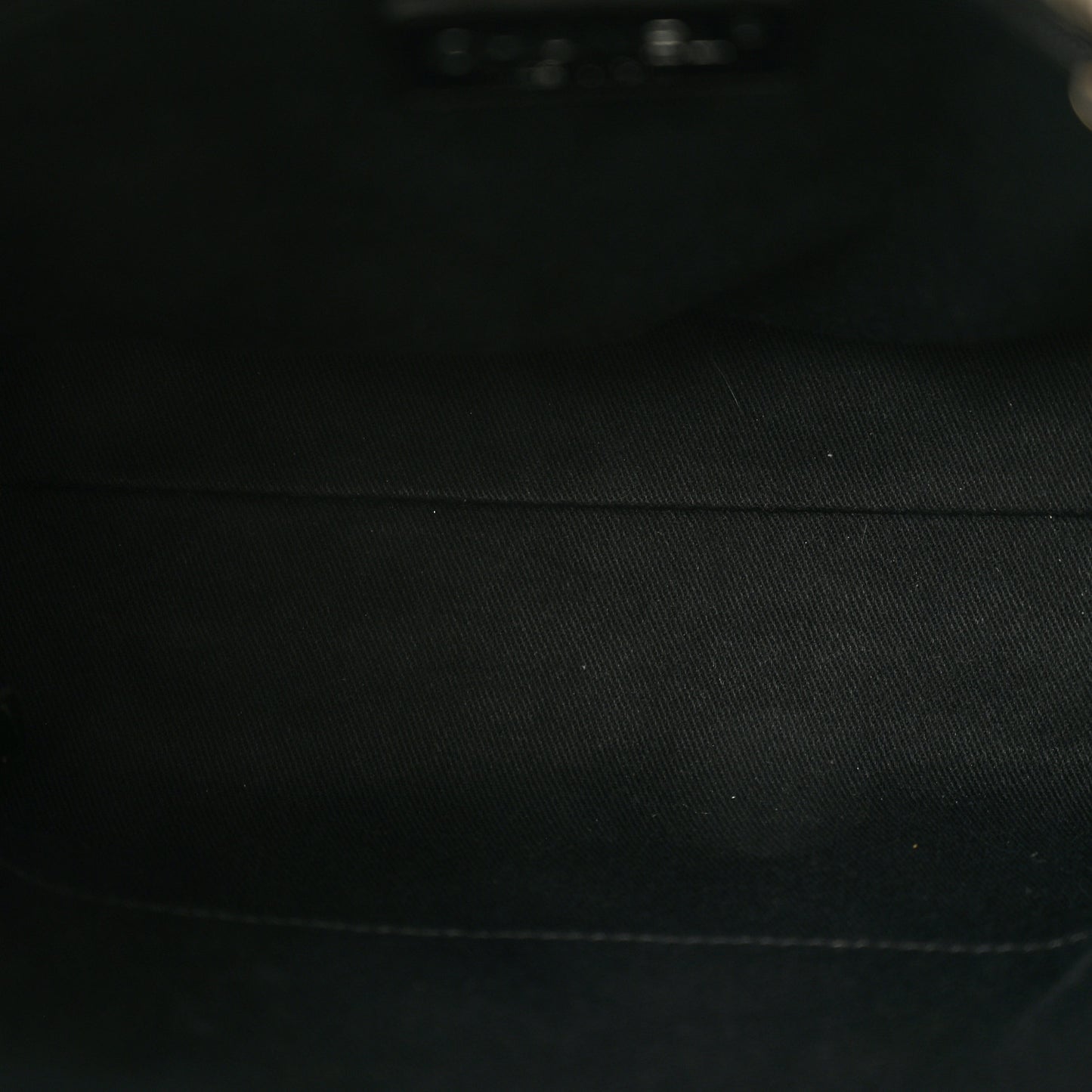 Canvas Mini Deauville Tote Dark Grey