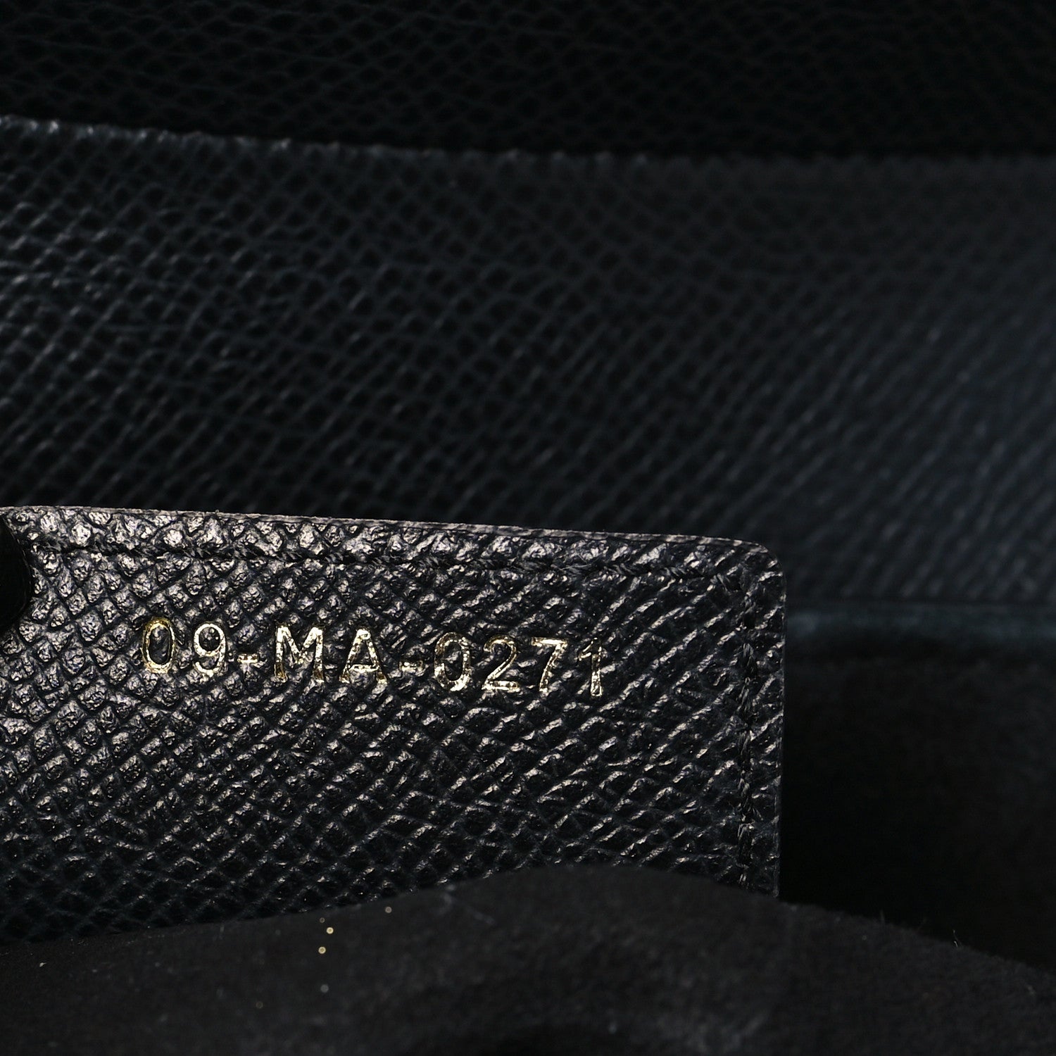 Christian Dior Grained Calfskin Saddle Bag Black 7 of 11