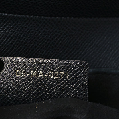 Christian Dior Grained Calfskin Saddle Bag Black 7 of 11