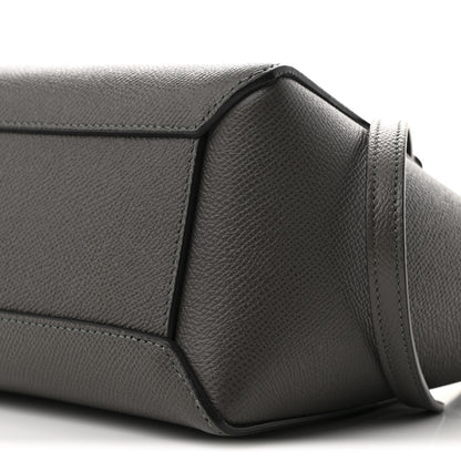 Celine Grained Calfskin Nano Belt Bag Grey 9 of 9
