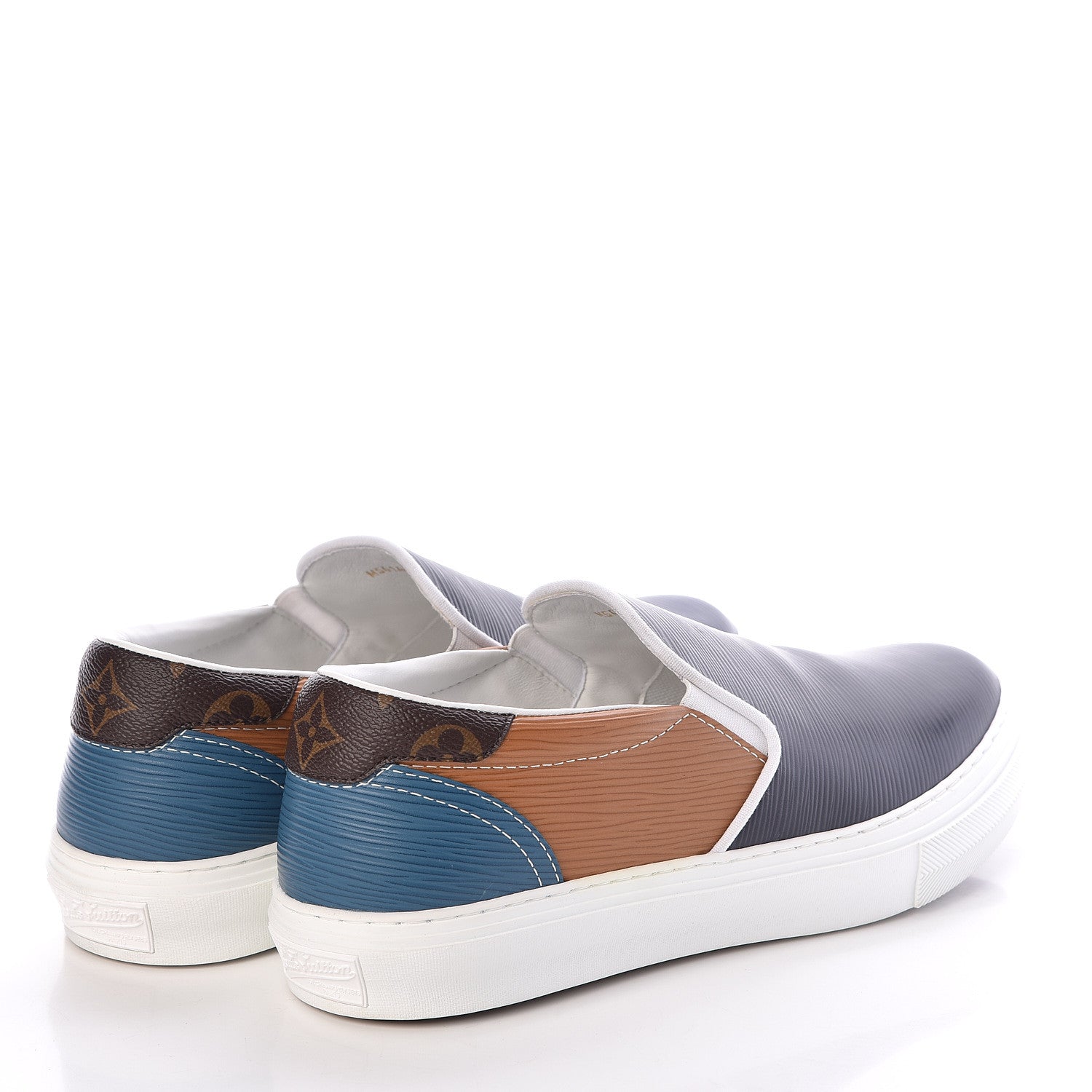 Louis Vuitton Epi Monogram Slip On Sneakers 7.5 Multicolor 4 of 7