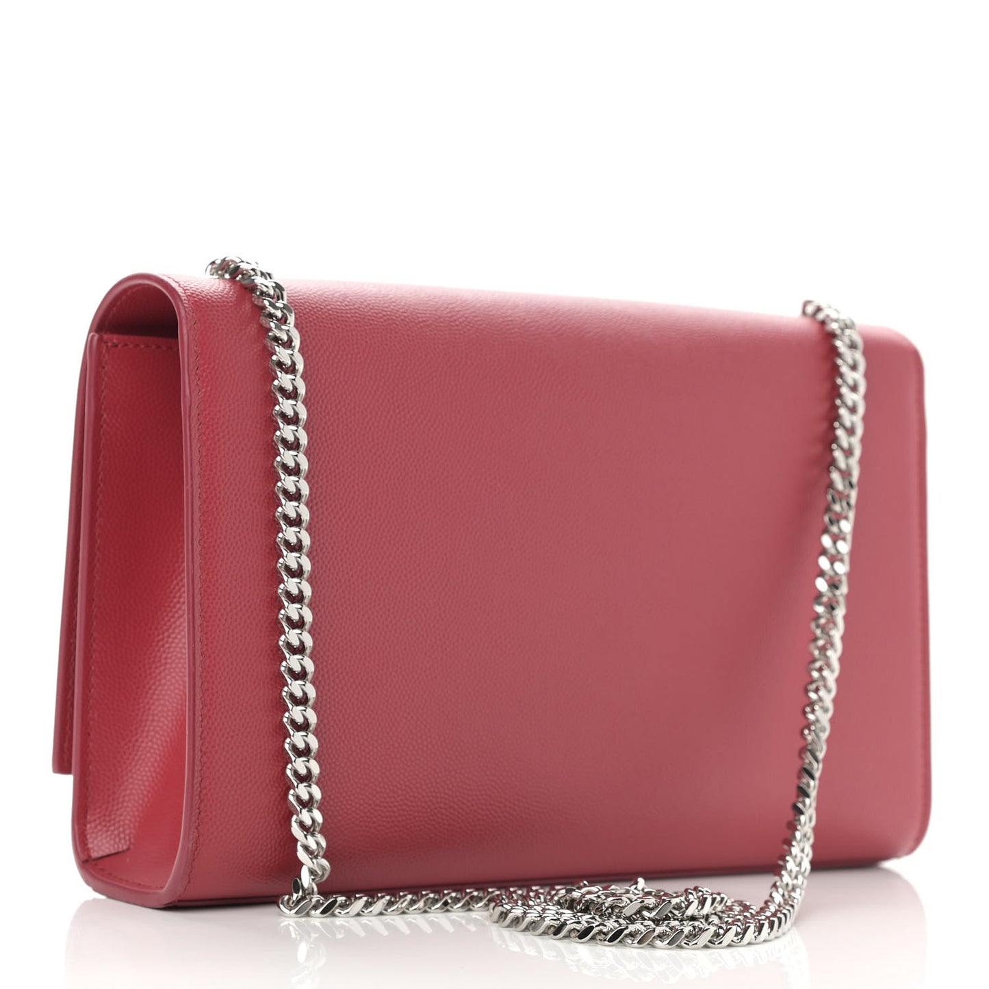 Grain De Poudre Medium Monogram Kate Satchel Red