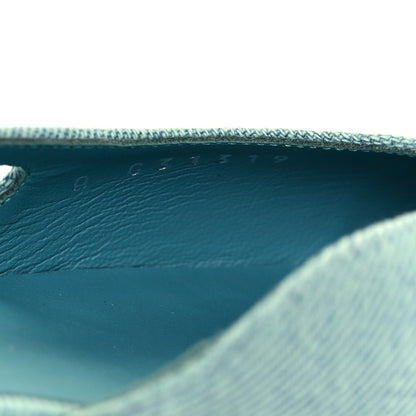 Chanel Denim Cap Toe CC Slingback Flats 36 Blue 16 of 18