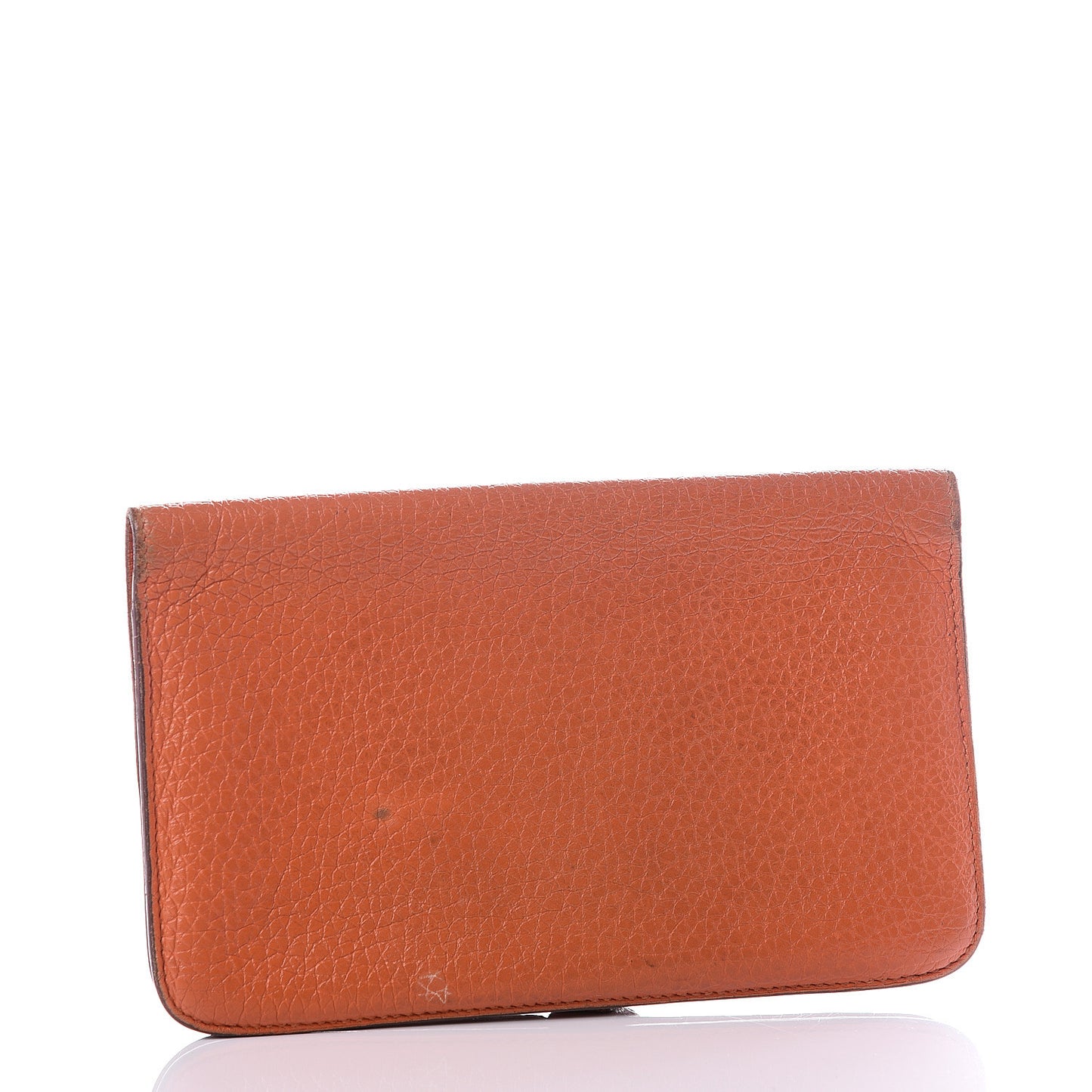 Togo Dogon Duo Wallet Orange