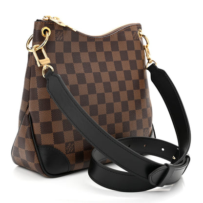 Louis Vuitton Damier Ebene Odeon PM Black 3 of 9