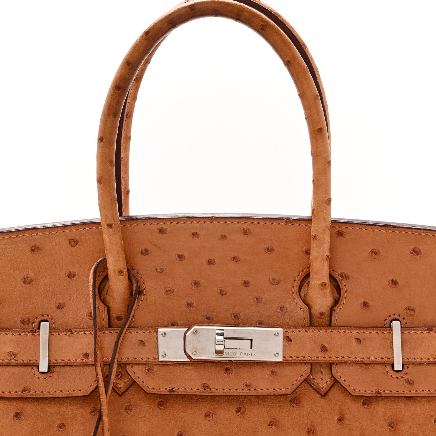 Hermes Ostrich Birkin 30 Sable 7 of 12