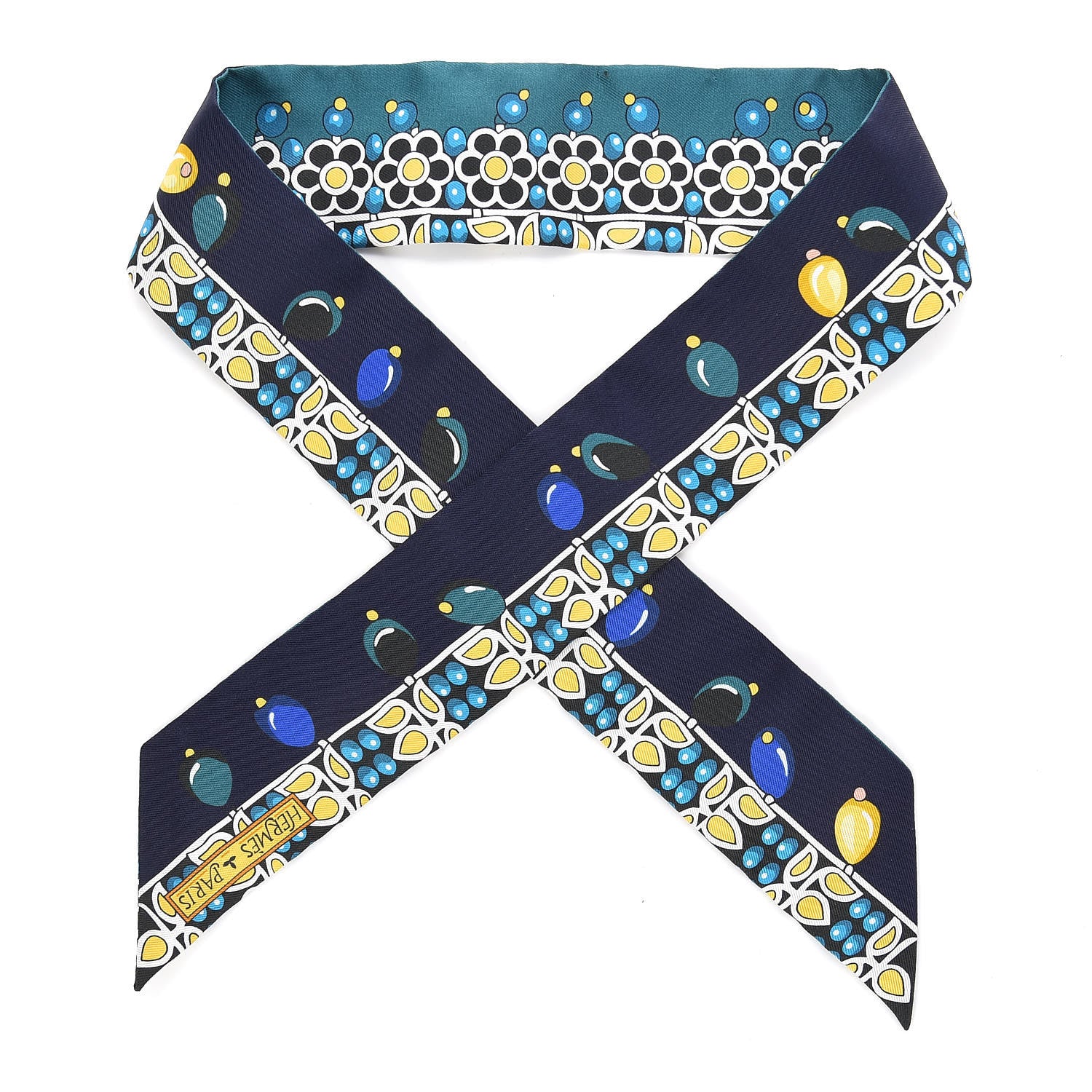 Hermes Silk Parures Des Maharajas Twilly 1 of 4
