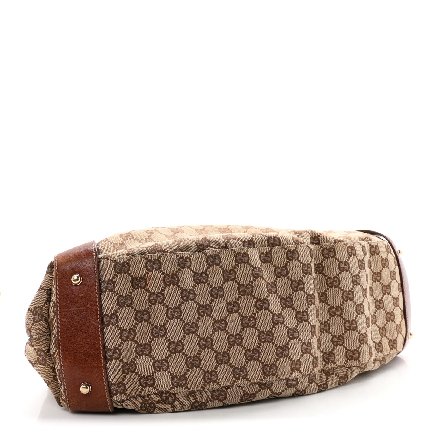 Monogram Medium Pelham Shoulder Bag Brown