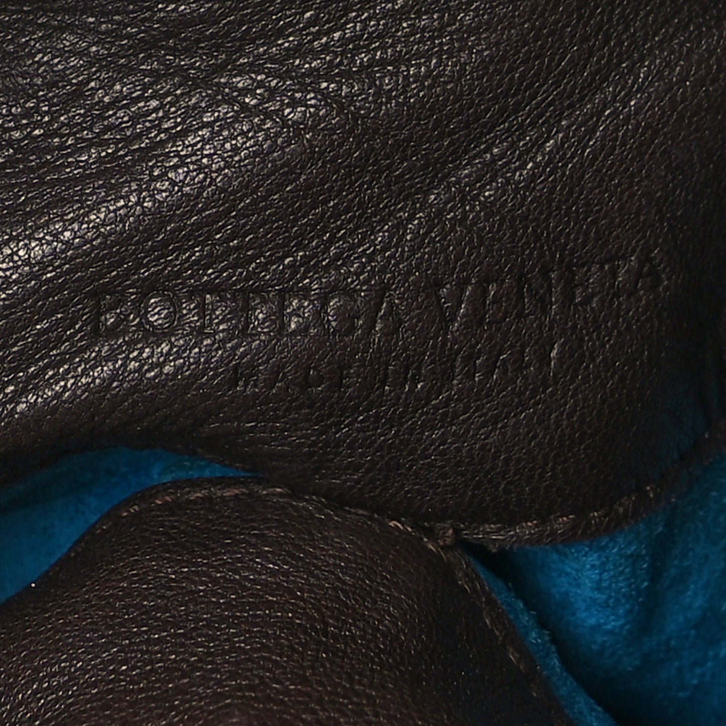 Nappa Intrecciato Ball Hobo Ebano Black