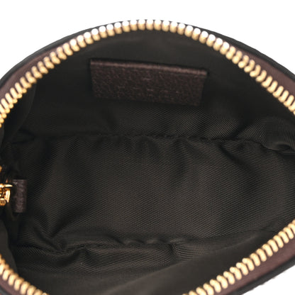 Gucci GG Supreme Monogram Web Ophidia Dome Key Pouch Beige New Acero 5 of 11