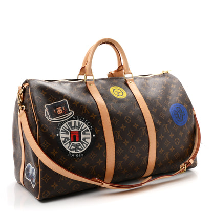 Louis Vuitton Monogram World Tour Keepall Bandouliere 50 2 of 9