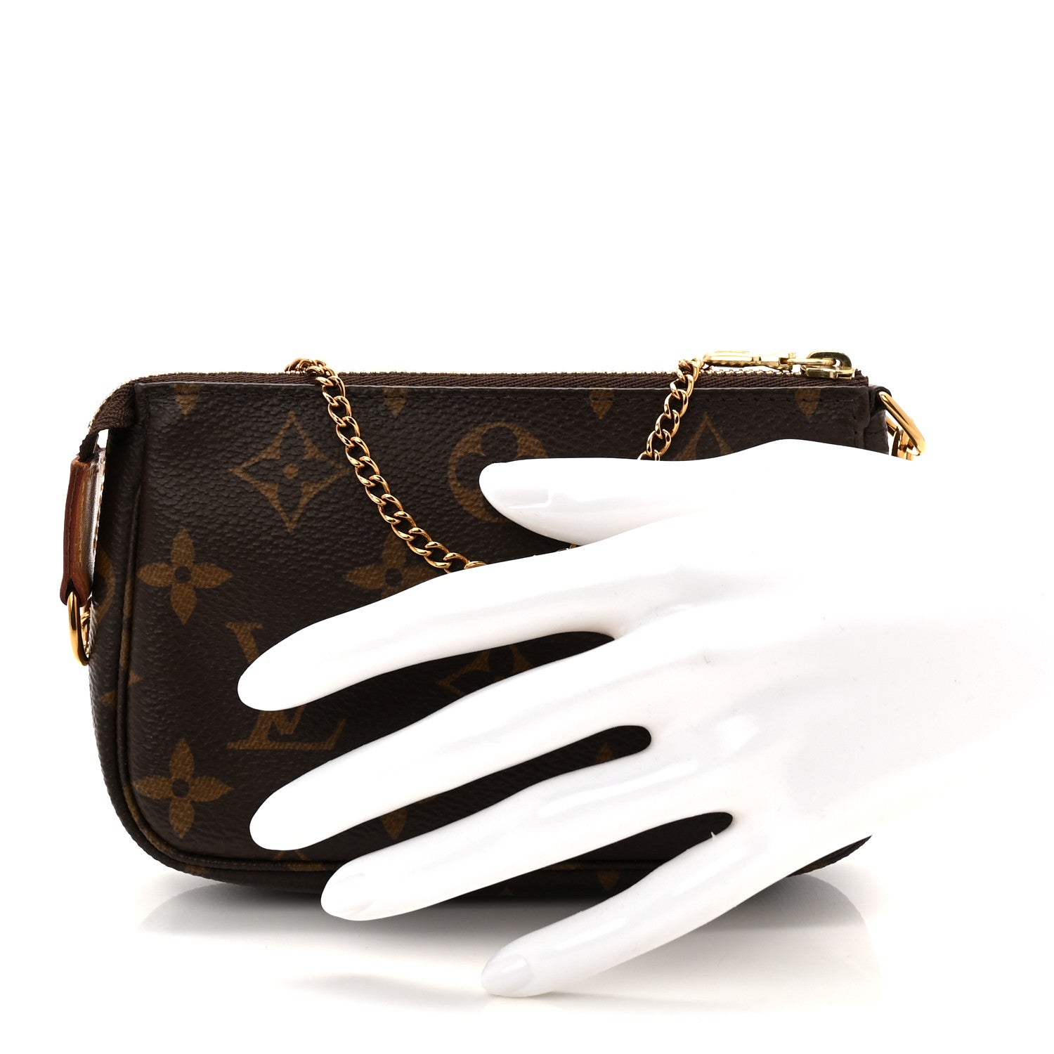 Louis Vuitton Monogram Mini Pochette Accessories 2 of 7