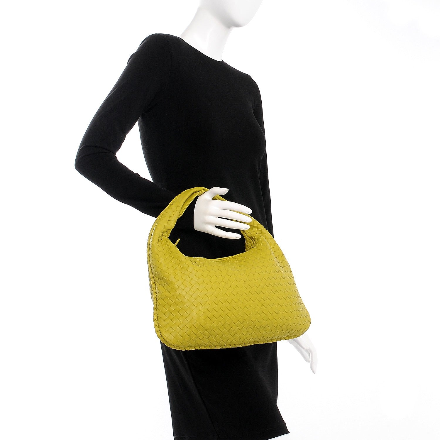 Bottega Veneta Nappa Intrecciato Small Veneta Hobo Ancient Gold 2 of 7