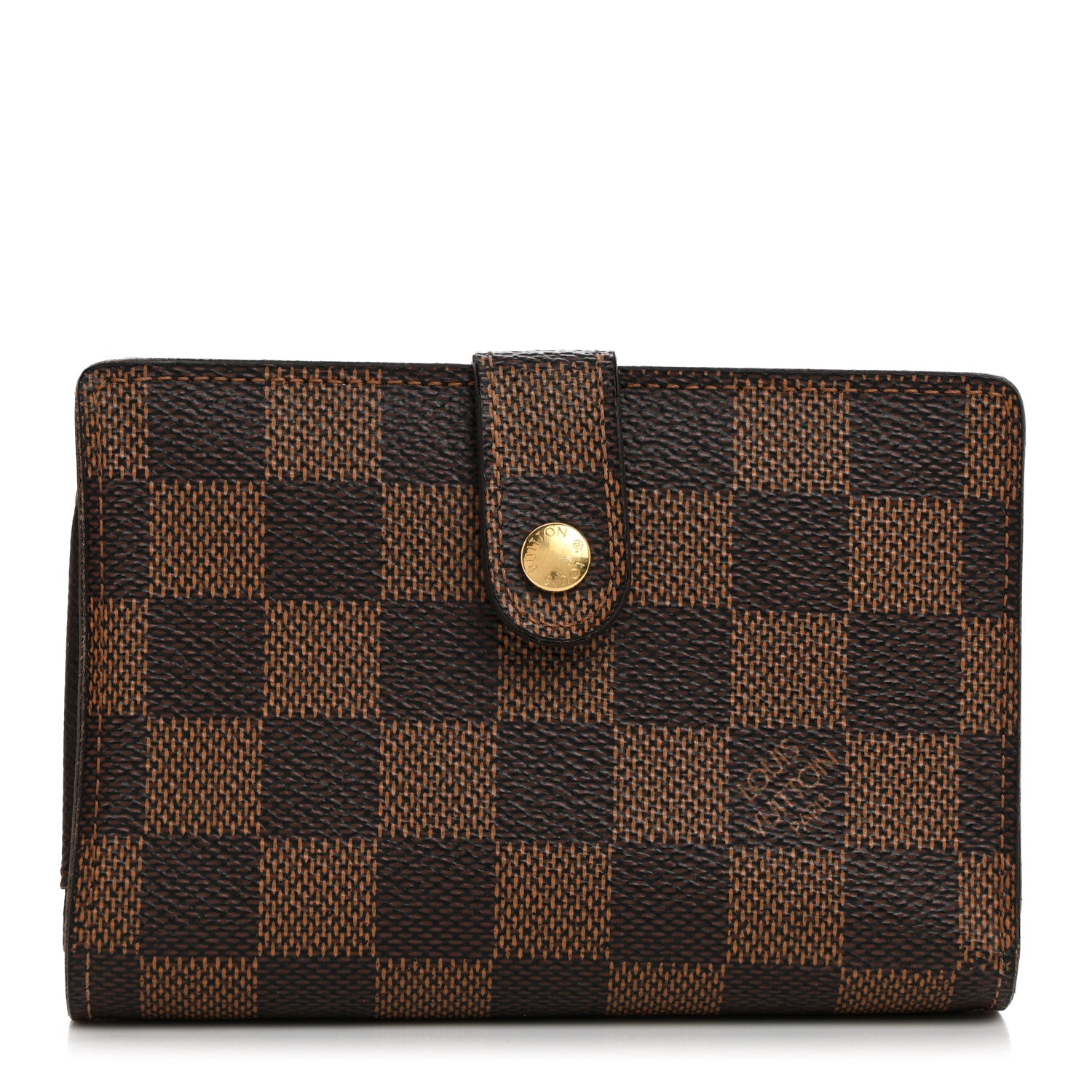 Louis Vuitton Damier Ebene French Purse Wallet 1 of 8