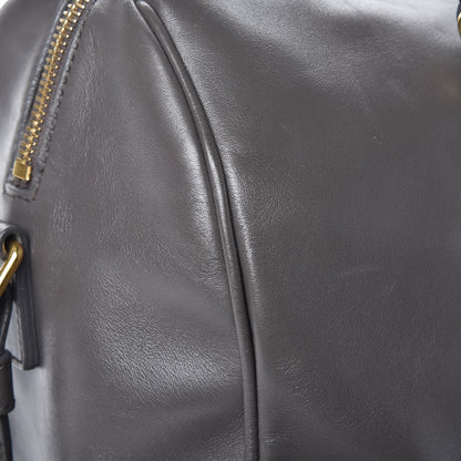 Saint Laurent Calfskin Classic Duffle 6 Earth 12 of 12