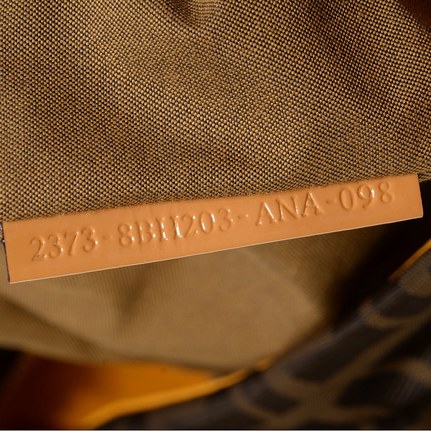 Nylon Patent Zucca Large Chef Shopper Tote Tobacco