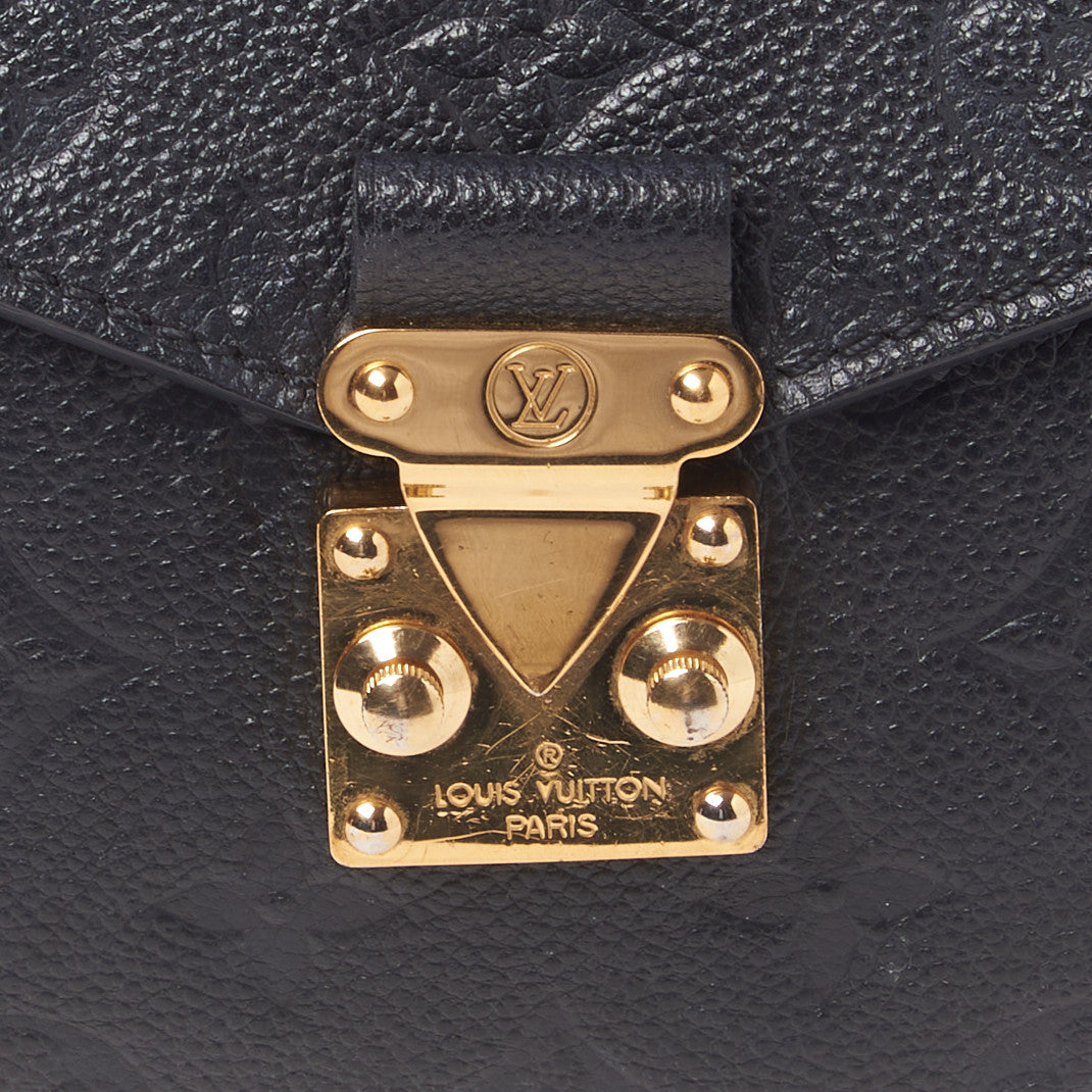 Louis Vuitton Empreinte Pochette Metis Black 9 of 10