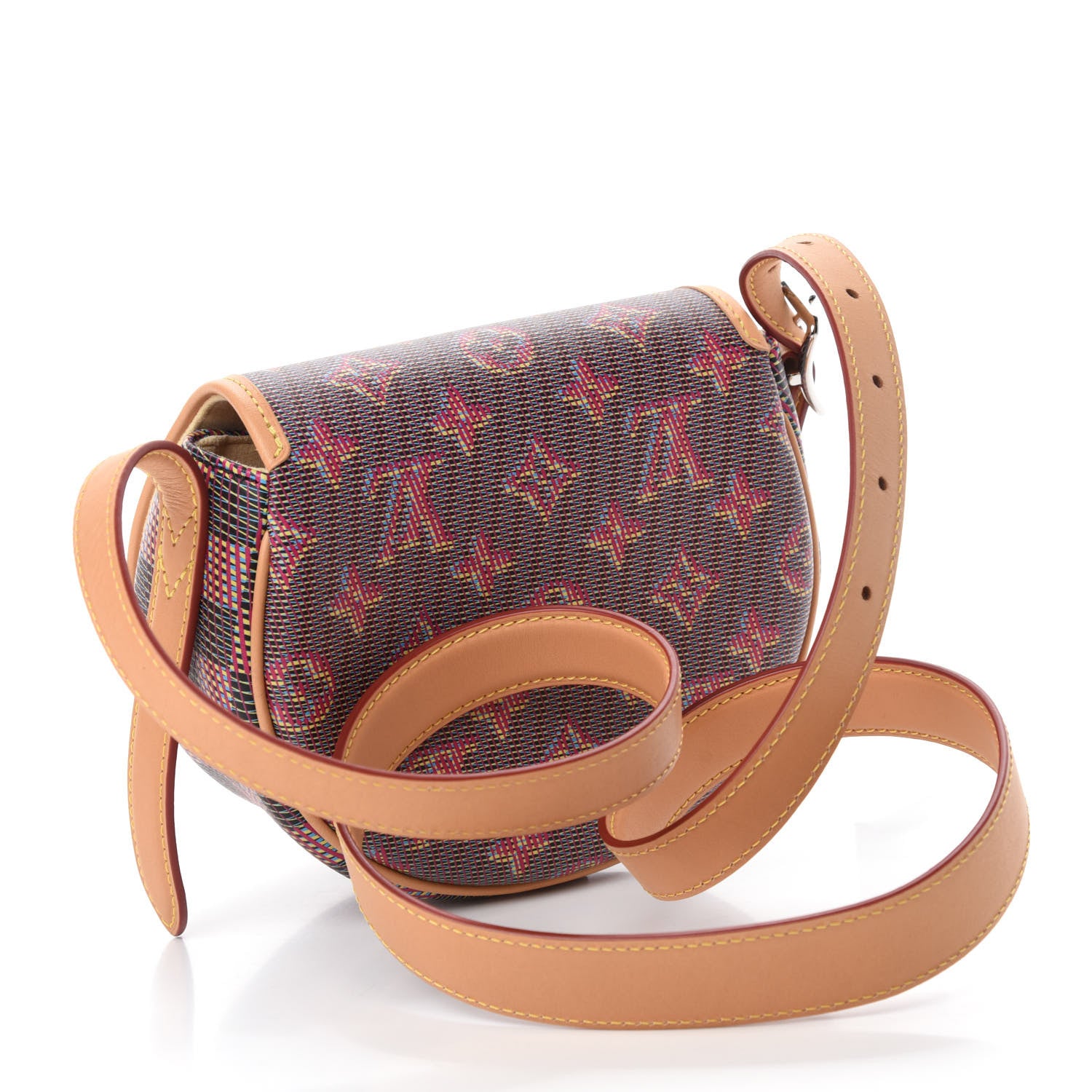 Louis Vuitton Monogram LV Pop Tambourin Rose 3 of 11
