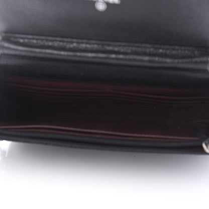 Chanel Caviar Quilted Wallet On Chain WOC Black 5 of 11