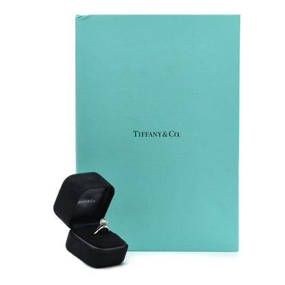 Tiffany Platinum Diamond 1.37ct Solitaire Engagement Ring 52 6 8 of 8