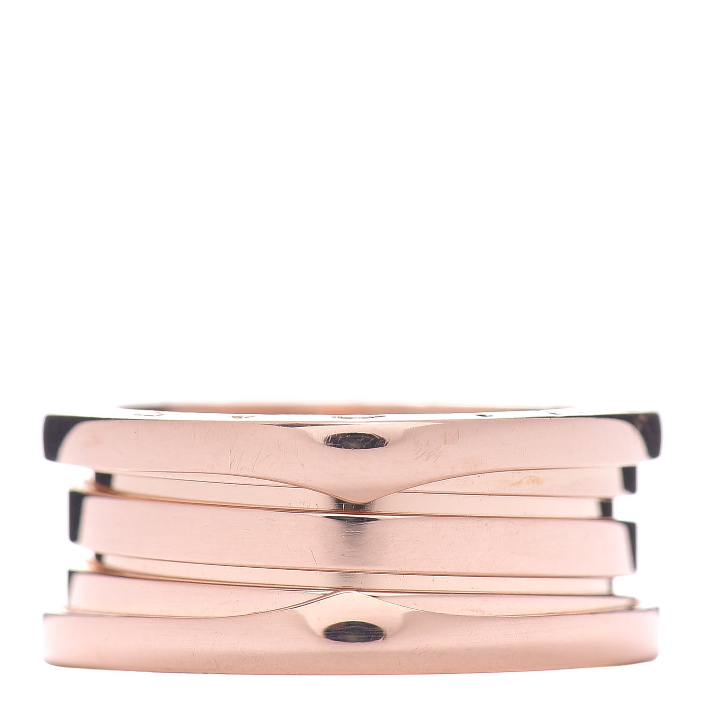 18K Rose Gold B.Zero1 Three-Band Ring 53 6.25