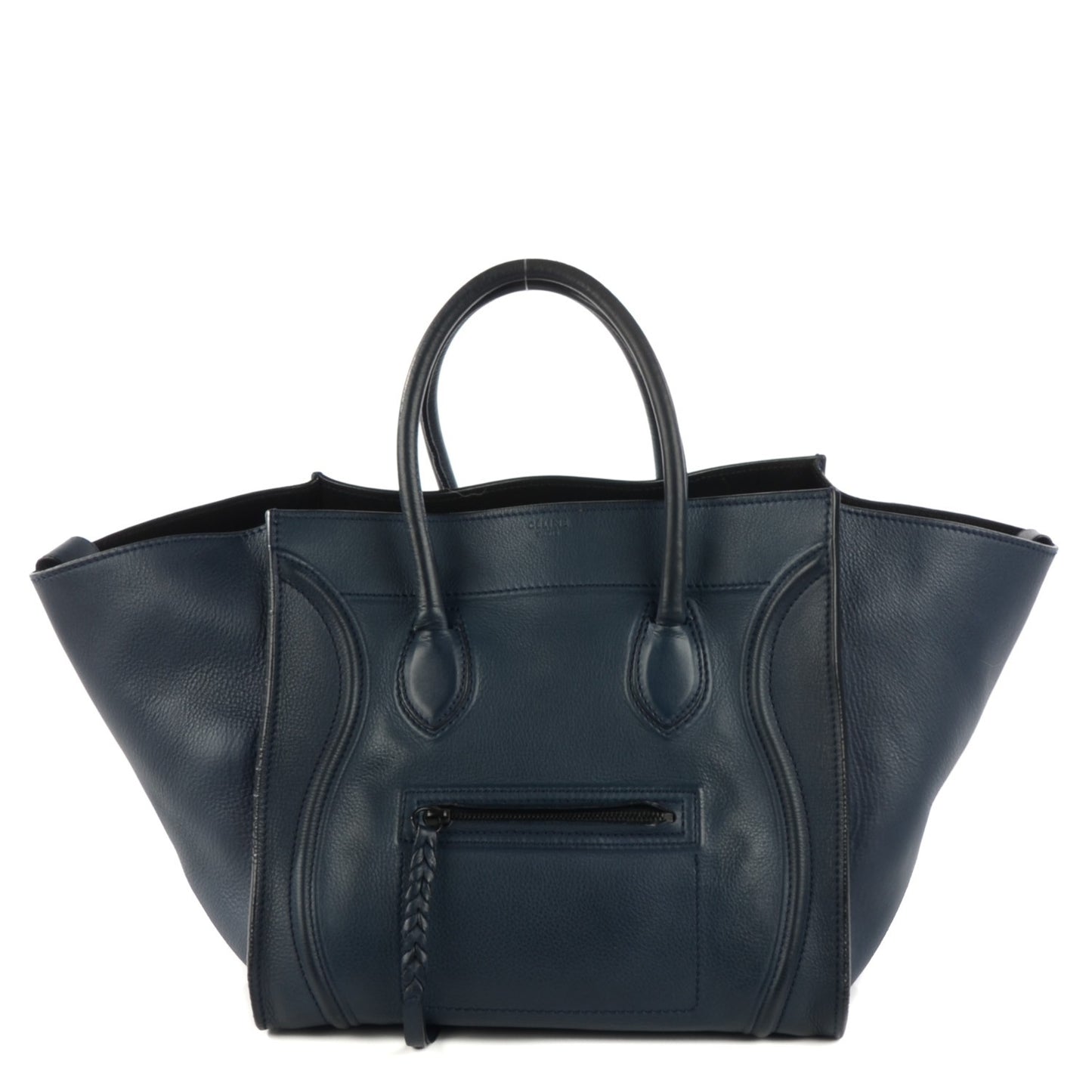 Supple Calfskin Medium Phantom Luggage Midnight