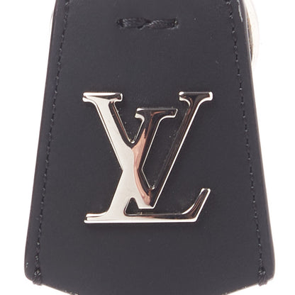 Louis Vuitton Calfskin Clochette Bag Charm Key Holder Black 2 of 5