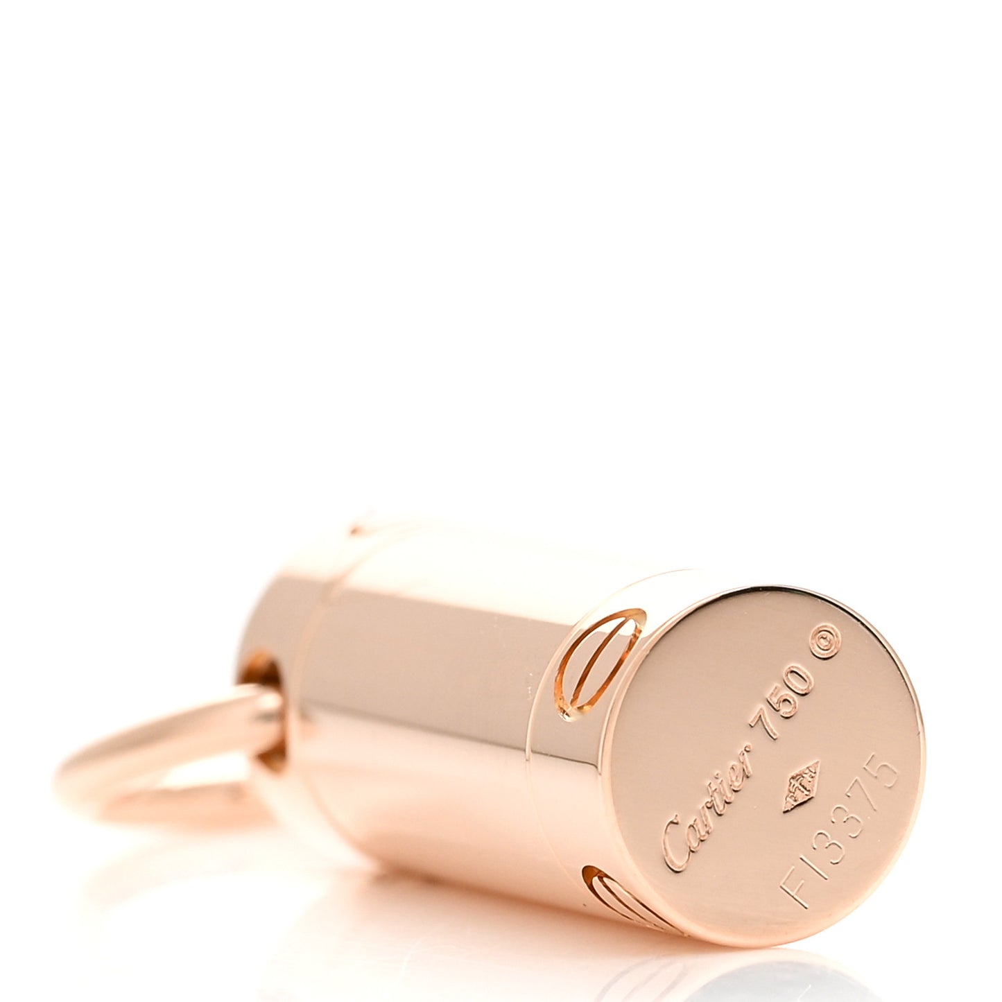 18K Pink Gold LOVE Screwdriver Pendant