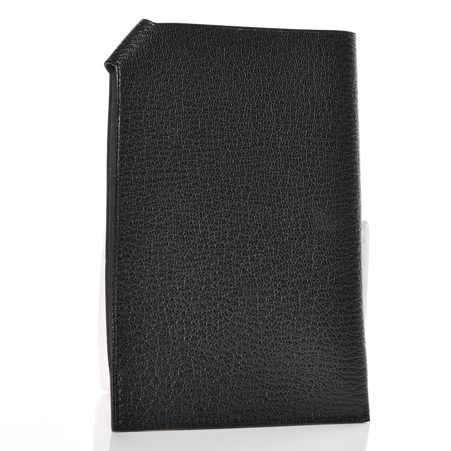 Hermes Chevre Mysore Tarmac PM Passport Holder Black 3 of 10
