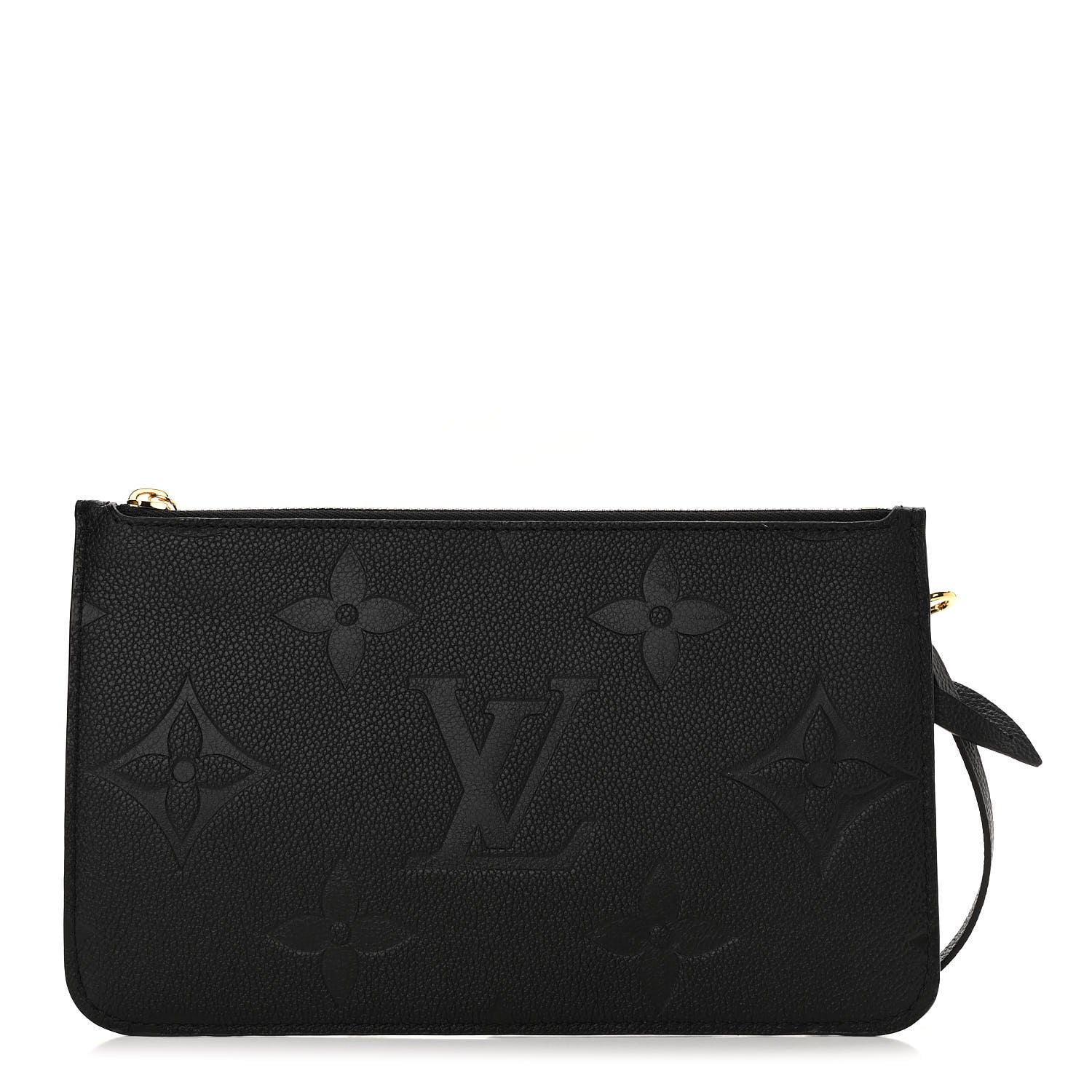 Louis Vuitton Empreinte Monogram Giant Neverfull MM Pochette Black 1 of 11