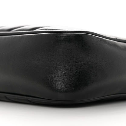 Saint Laurent Calfskin Matelasse Monogram Lou Camera Bag Black 10 of 25