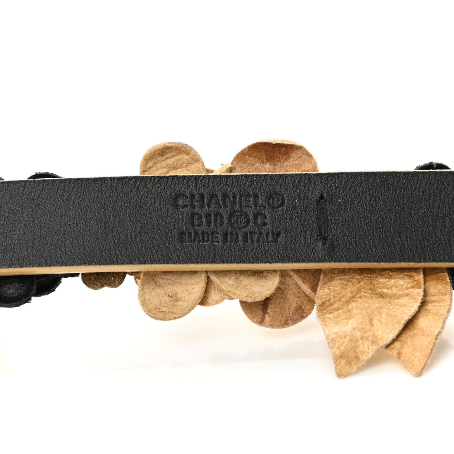 Chanel Metallic Lambskin CC Belt 75 30 Gold 3 of 6