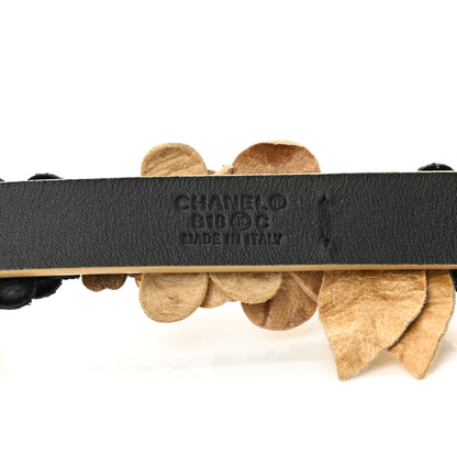 Chanel Metallic Lambskin CC Belt 75 30 Gold 3 of 6