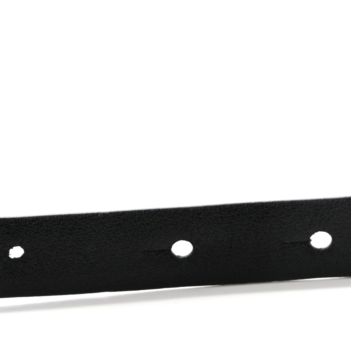 Chanel Calfskin CC Skinny Reversible Belt 85 34 Black Burgundy 6 of 8