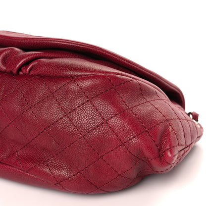 Chanel Caviar Large Half Moon Flap Red 8 of 8