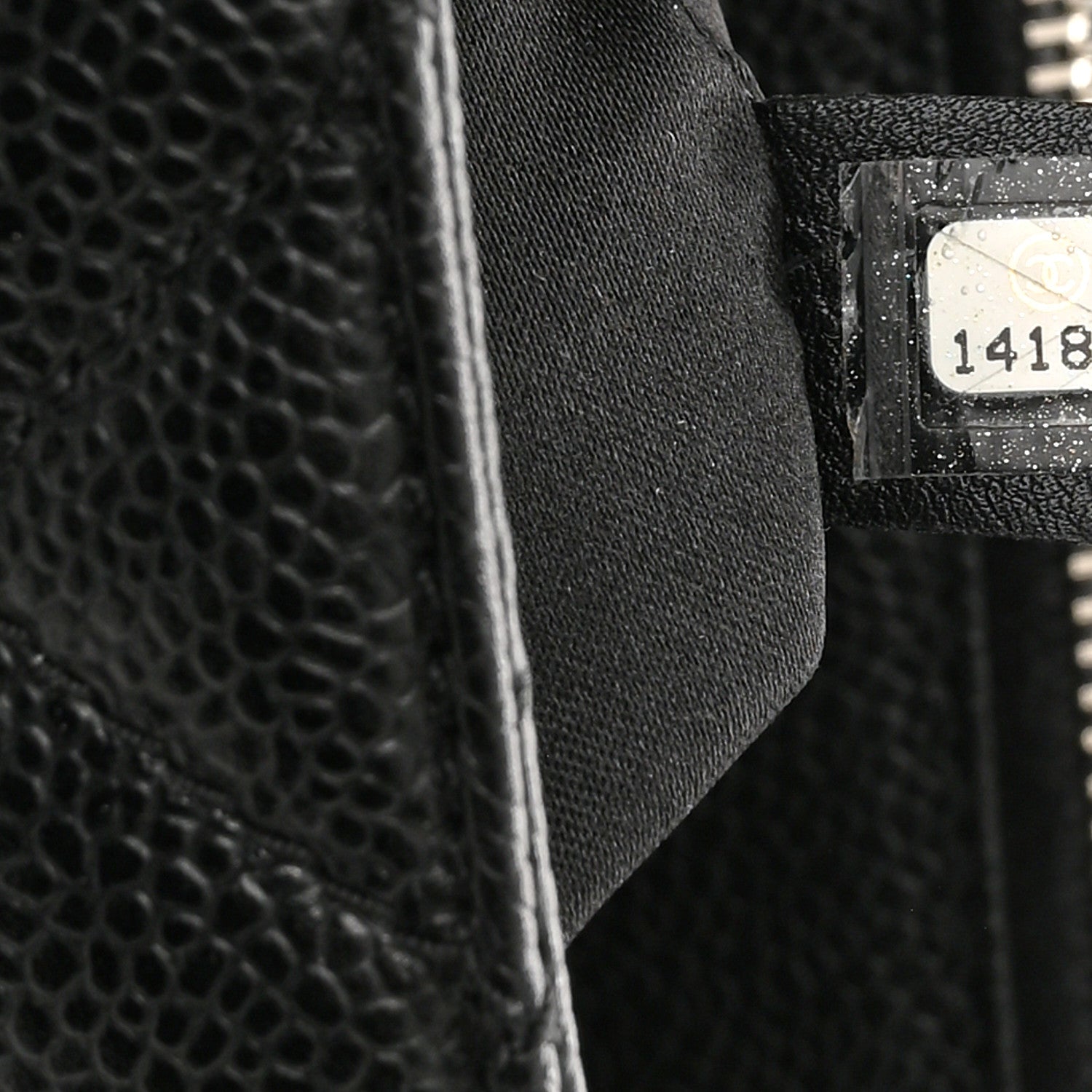 Chanel Caviar Quilted Grand Shopping Tote GST Black 7 of 11
