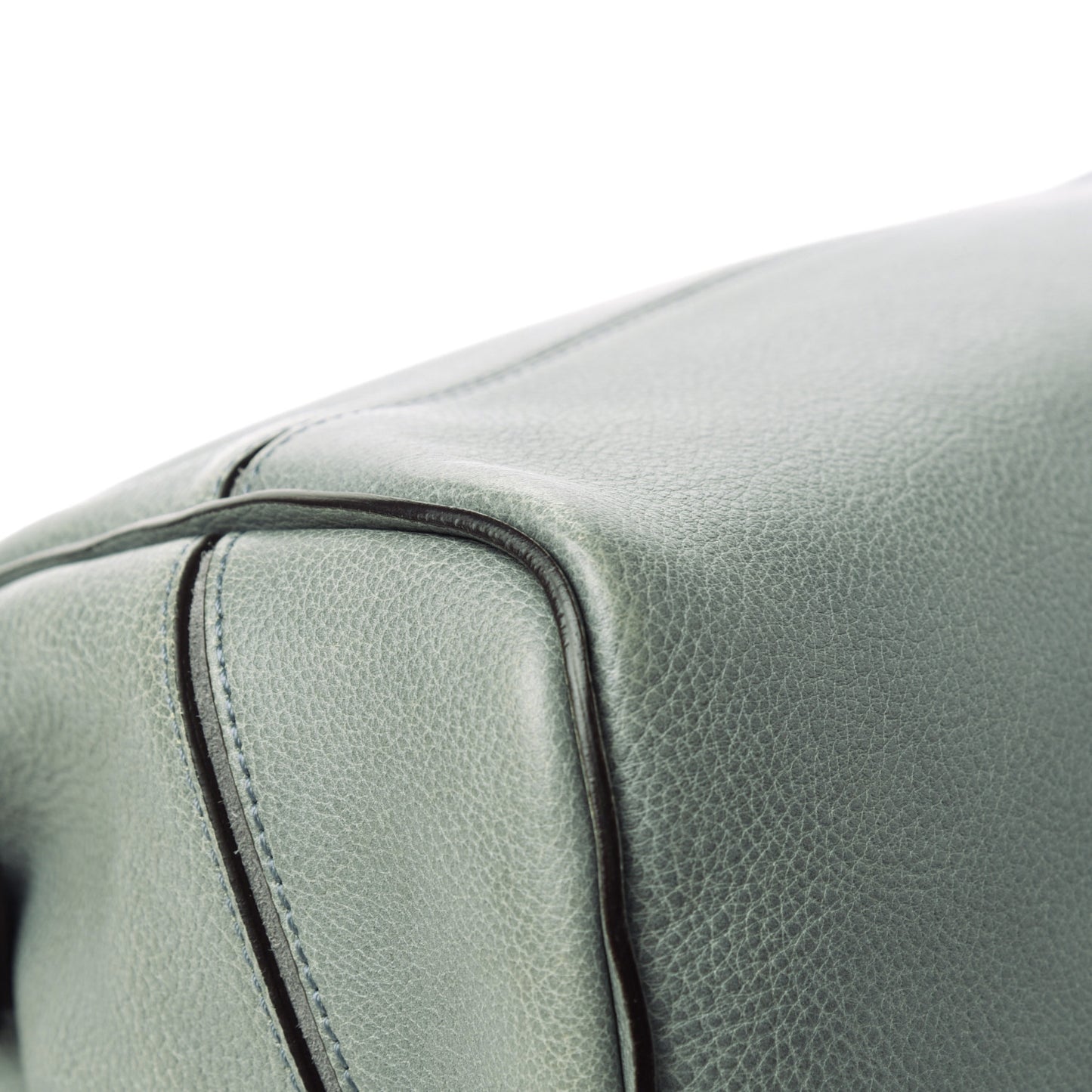 Calfskin Small Owen Flap Bag Cloudy Blue