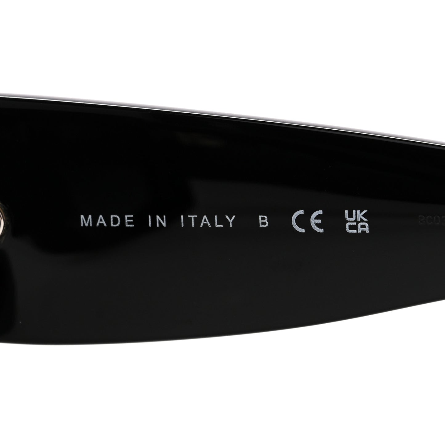 Acetate Rectangle Sunglasses 5435 Black