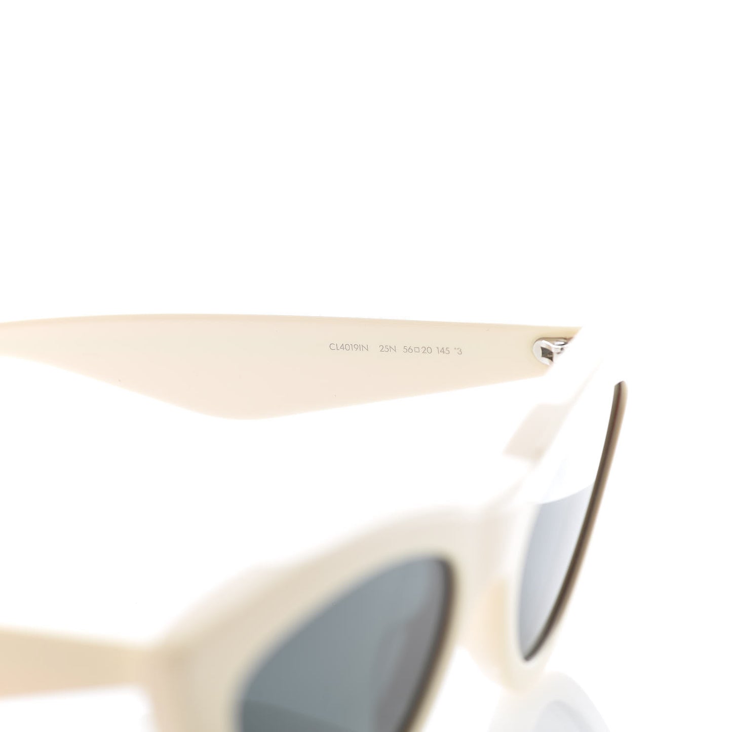 Acetate Cat Eye Sunglasses CL40019I Ivory