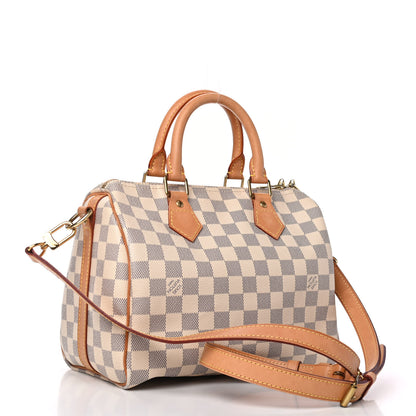 Louis Vuitton Damier Azur Speedy Bandouliere 25 2 of 4